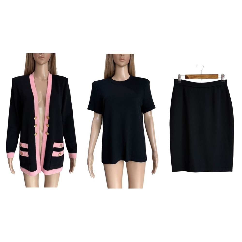 St. John Santana Knit Set 8 EUC